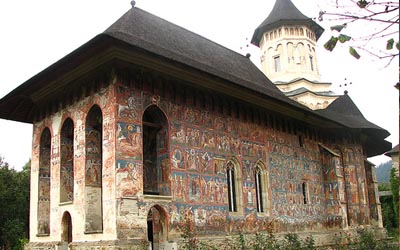 Moldovita Monastery.