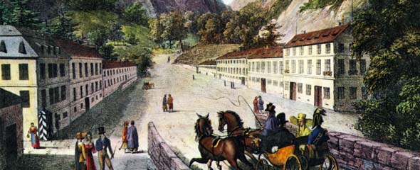 Historic image of Herculane - 1824.