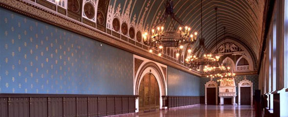 The Palace of Culture, Iasi - Voivodes Hall. The Palace of Culture, Iasi - Voivodes Hall.