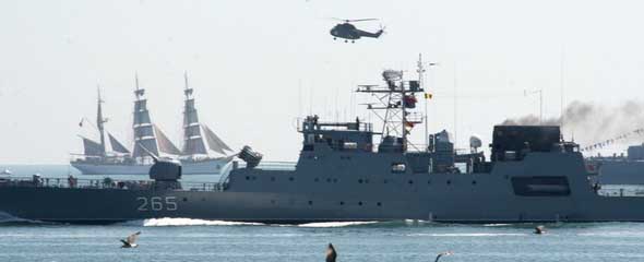 Military demonstartion.