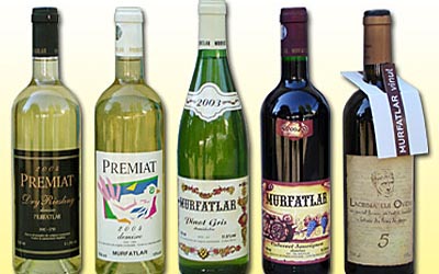 Murfatlar wines.