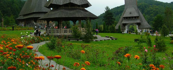 Beautiful and peaceful Barsana Monastery Beautiful and peaceful Barsana Monastery