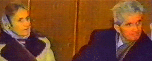 Romanian Dictator Nicolae Ceausescu and Wife, Resting in the Ghencea Military Cemetery