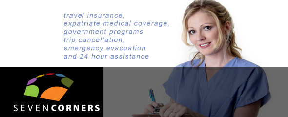 travel insurance, expatriate medical coverage, government programs, trip cancellation, emergency evacuation and 24 hour assistance